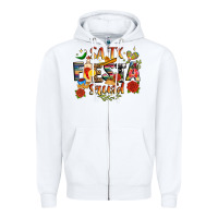 White fiesta squad Zipper Hoodie - JahusDesignShop