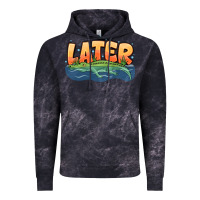 Cloud Black Later Vintage Hoodie - CowhideDigitalArt
