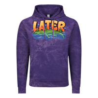 Cloud Purple Later Vintage Hoodie - CowhideDigitalArt