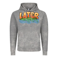 Cloud Rock Later Vintage Hoodie - CowhideDigitalArt