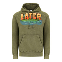 Vintage Olive Later Vintage Hoodie - CowhideDigitalArt