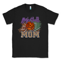 Black Basketball Mom Classic Tee - HowdyJamesFarm