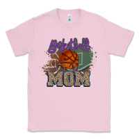 Bubblegum Pink Basketball Mom Classic Tee - HowdyJamesFarm