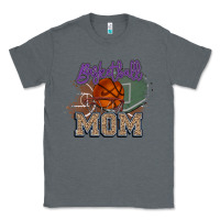 Charcoal Heather Basketball Mom Classic Tee - HowdyJamesFarm