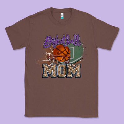 Basketball Mom Classic Tee Designed By Howdyjamesfarm
