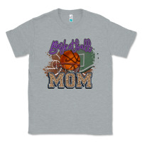 Heather Grey Basketball Mom Classic Tee - HowdyJamesFarm