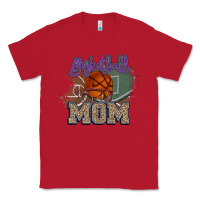 Red Basketball Mom Classic Tee - HowdyJamesFarm