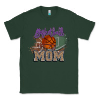 Sports Green Basketball Mom Classic Tee - HowdyJamesFarm