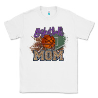 White Basketball Mom Classic Tee - HowdyJamesFarm