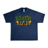 Navy Football Dad Urban Heavy Tee - BundleAndBundleShop