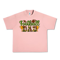 Salmon Football Dad Urban Heavy Tee - BundleAndBundleShop