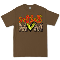 Cacao Softball mom Premium Tee - HowdyJamesFarm