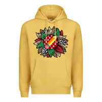 Antique Gold teacher sunflower Premium Hoodie - RacoonDesign