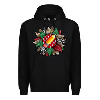Black teacher sunflower Premium Hoodie - RacoonDesign