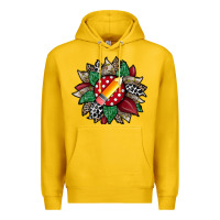 Lemon teacher sunflower Premium Hoodie - RacoonDesign