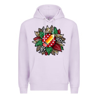 Lilac teacher sunflower Premium Hoodie - RacoonDesign