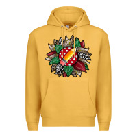 Mustard teacher sunflower Premium Hoodie - RacoonDesign