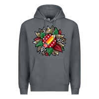 Rock teacher sunflower Premium Hoodie - RacoonDesign