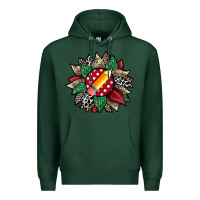 Sports Green teacher sunflower Premium Hoodie - RacoonDesign