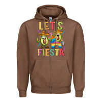 Chestnut let's fiesta Zipper Hoodie - JahusDesignShop