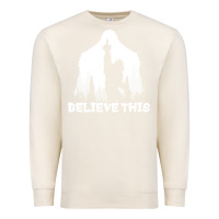 Sandshell bigfoot t  shirt believe this t  shirt Premium Sweatshirt - linhVisuals