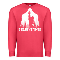 Cardinal bigfoot t  shirt believe this t  shirt Premium Sweatshirt - linhVisuals