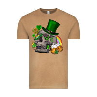 Vintage Camel St Patrick's Day boho skull Vintage Tee - FaDigitalArtStudio