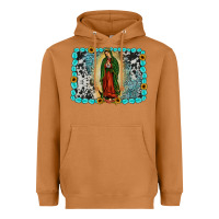Meerkat Gemstone our lady of Guadalupe Heavyweight Hoodie - JahusDesignShop