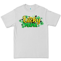 Dove Grey Lucky mama mother's day Premium Tee - HowdyJamesFarm