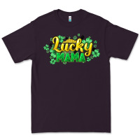 Plum Lucky mama mother's day Premium Tee - HowdyJamesFarm