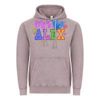 Vintage Zinc mrs Vintage Hoodie - CowhideDigitalArt