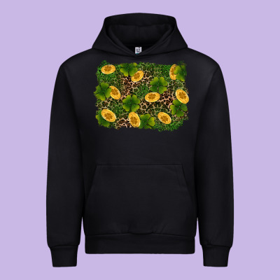 St Patricks Day Background Urban Hoodie Designed By Ranaportraitstore