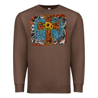 Chestnut western cross Premium Sweatshirt - JahusDesignShop