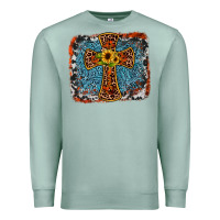 Seafoam western cross Premium Sweatshirt - JahusDesignShop