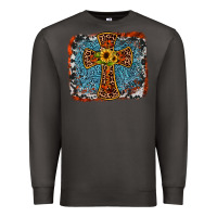 Smoke western cross Premium Sweatshirt - JahusDesignShop