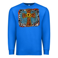 True Royal western cross Premium Sweatshirt - JahusDesignShop