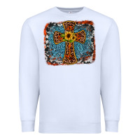 White western cross Premium Sweatshirt - JahusDesignShop