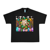 Black Easter Bunny Tumbler Urban Heavy Tee - BundleAndBundleShop
