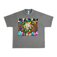Tornado Easter Bunny Tumbler Urban Heavy Tee - BundleAndBundleShop