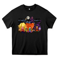 Black hocus pocus gnomes Heavy Core Tee - CowGirlArtShop