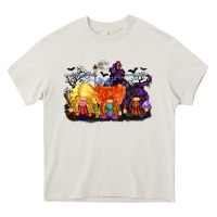 Cream hocus pocus gnomes Heavy Core Tee - CowGirlArtShop