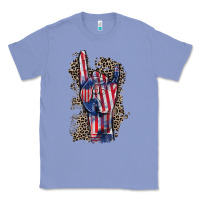 Colony Blue Freedom rock hand 4th of july Classic Tee - CowGirlArtShop
