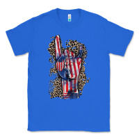 True Royal Freedom rock hand 4th of july Classic Tee - CowGirlArtShop