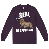 Plum Seal nice Of Approval Long Sleeve Tee - Bettercallsaul