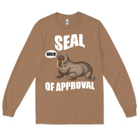 Toasted Coconut Seal nice Of Approval Long Sleeve Tee - Bettercallsaul