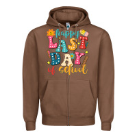 Chestnut happy last day of school Zipper Hoodie - JahusDesignShop