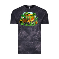 Cloud Black truck saint patrick's day Vintage Tee - FaDigitalArtStudio