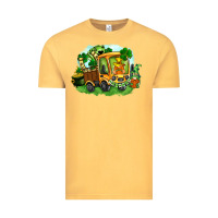Vintage Mustard truck saint patrick's day Vintage Tee - FaDigitalArtStudio