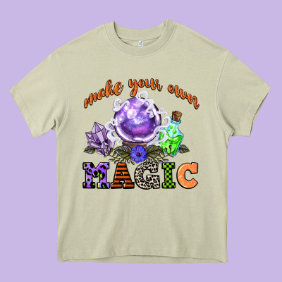 Make Your Own Magic Heavy Core Tee Designed By Cowgirlartshop