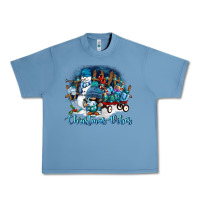 Pebble Blue christmas vibes Urban Heavy Tee - FaDigitalArtStudio